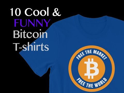 Top 10 Bitcoin T-Shirts - Ten Cool And Funny Bitcoin Cryptocurrency Tees For BTC Crypto humor Fans