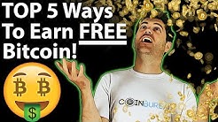 How To Get FREE BITCOIN? 5 Ways! 💰